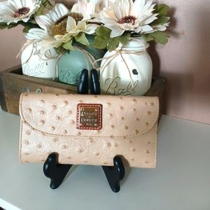Dooney & Bourke Ostrich Continental Wallet